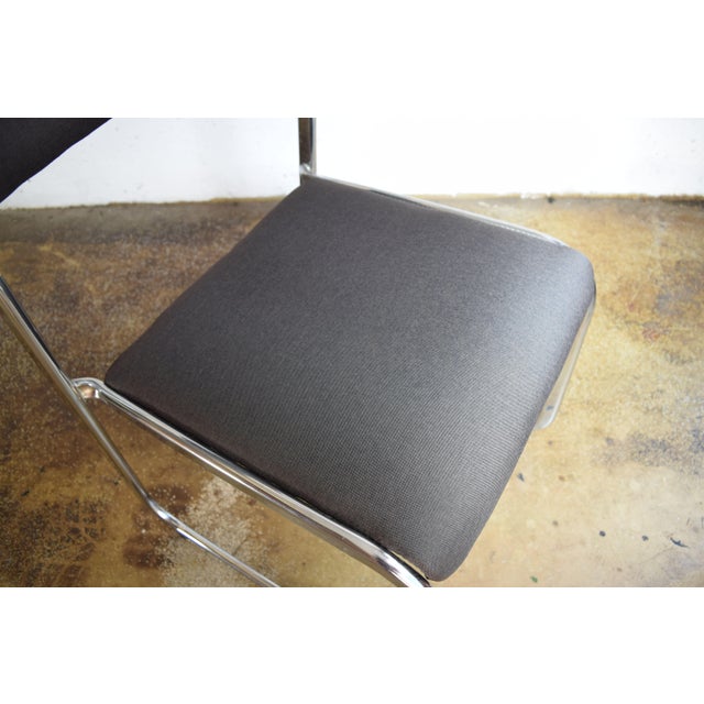 Space Age Chrome Desk Chair, Germany, 1970s For Sale - Image 9 of 11