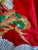 Vintage Red Brocade With Flying Cranes Japanese Ceremonial Kimono For Sale - Image 11 of 18