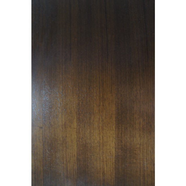 Heritage Modern Walnut Finish Nightstand For Sale - Image 12 of 12