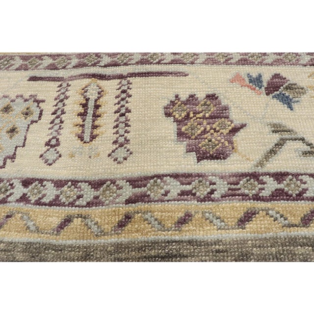 Large Turkish Oushak Rug - 10'01 X 13'05 For Sale - Image 4 of 7