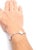 Late 20th Century Van Cleef & Arpels Pink Opal Vintage Alhambra Five Motif White Gold Bracelet For Sale - Image 12 of 14