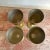 Metal Vintage Mexico Artisan Made Brass Goblets- Set of 4 For Sale - Image 7 of 7