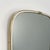 Mid-Century Modern Large Oblong Wall Mirror with Brass Frame, 1950s For Sale - Image 3 of 5
