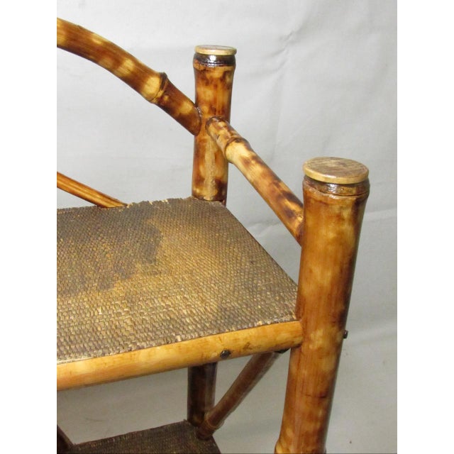 Antique English Bamboo Shelves For Sale - Image 10 of 18