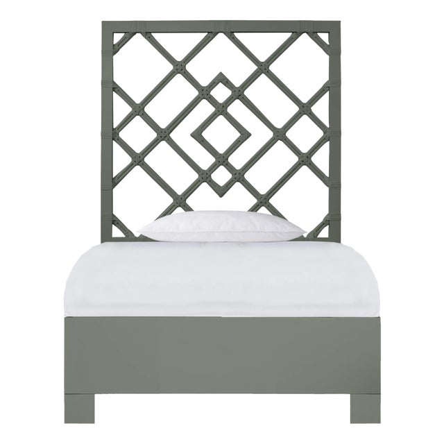 Darien Standard Bed Twin, Evergreen For Sale