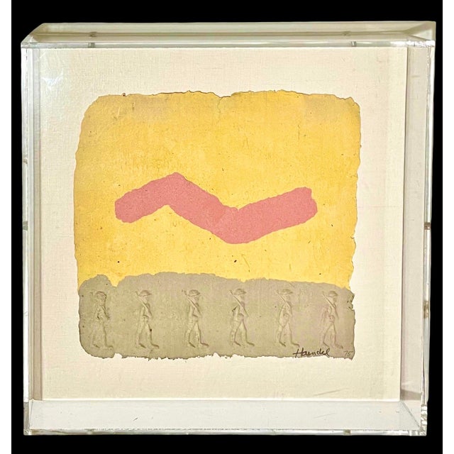 Sculpture Materials William Haendel, Bill Haendel Americana Toy Soldiers Cast Paper Relief Modern Pop Art Sculpture, c.1975 For Sale - Image 7 of 10