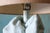 Vintage Sculptural Trompe l'Oeil Plaster "Drape" Floor Lamp After John Dickinson For Sale - Image 13 of 16