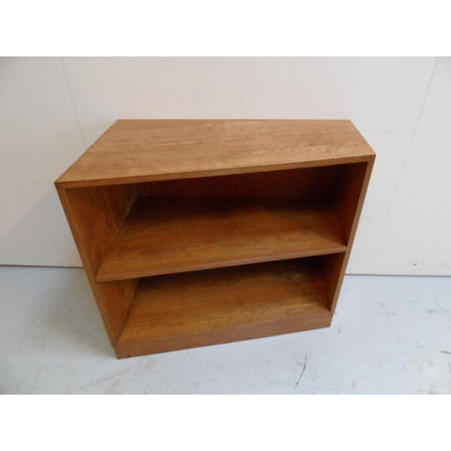 Vintage bookcase custom made in the 1950's; special shape of the bookcase!!