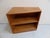 Vintage bookcase custom made in the 1950's; special shape of the bookcase!!
