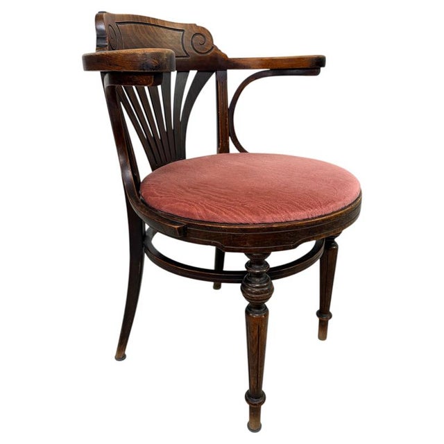 Office Chair from Gebrüder Thonet, 1890s For Sale - Image 15 of 15