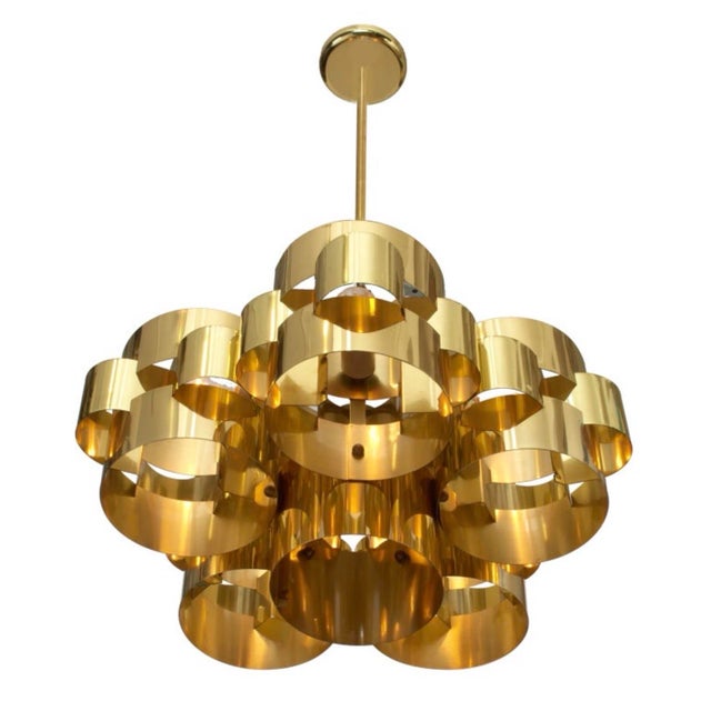 Metal Curtis Jere Cloud Pendants - a Pair For Sale - Image 7 of 7