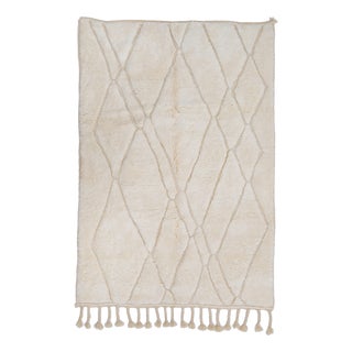 Hand-Knotted Wool Rug by Azele Studio For Sale