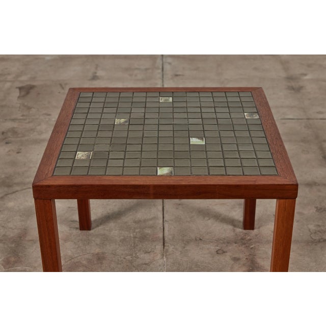 1950s Gordon & Jane Martz Square Mosaic Tile Side Table for Marshall Studios For Sale - Image 5 of 11