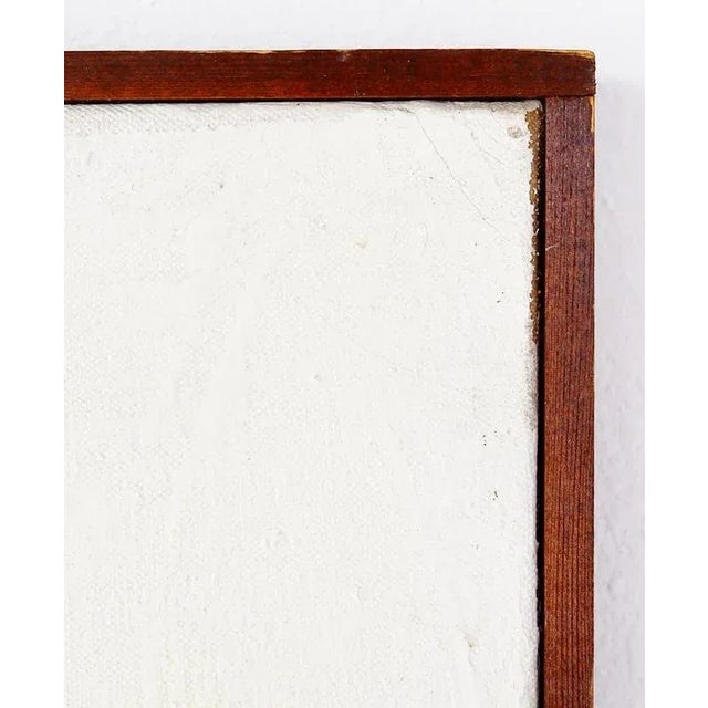 Textile 1970s, Mixed Media on Canvas For Sale - Image 7 of 10