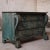 French 19th Century Mahogany Distressed Teal Chest of Drawers For Sale - Image 3 of 6