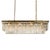 Metal Aloadecor 12-Light Modern Gold Fringe Crystal Chandelier for Dining Room With Crystal Accents For Sale - Image 7 of 7