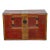 Antique Korean Painted Marriage Chest For Sale