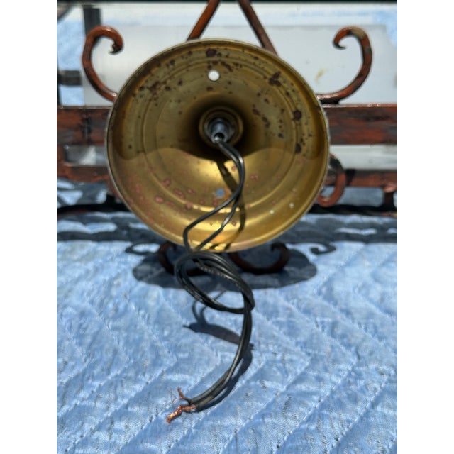 Vintage Gothic/Spanish Revival Exterior Wall Scone For Sale - Image 11 of 12