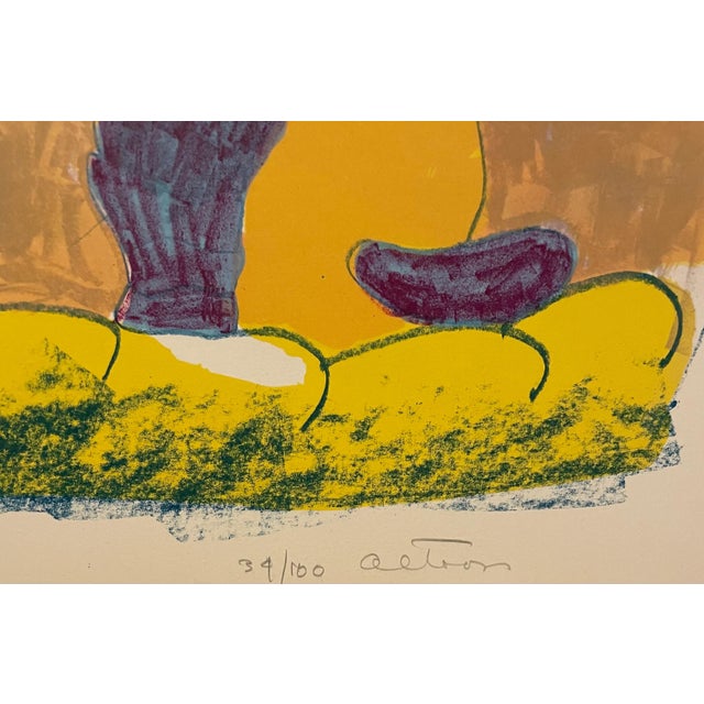 Pop Art John Altoon, California Pop Art Abstract Expressionist LA Lithograph John Altoon About Women, 1966 For Sale - Image 3 of 8