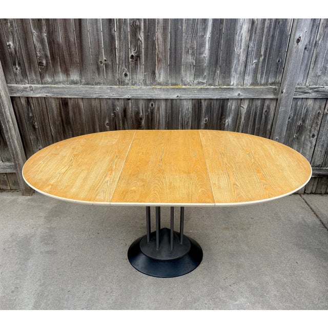 Peter Maly Postmodern Extension Table Attributed to Peter Maly For Sale - Image 4 of 8