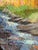 Stones Under Rushing Water, Original Oil by Julia Lawing For Sale - Image 4 of 8
