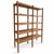 Carved Spindle Wood Bookcase For Sale In Los Angeles - Image 6 of 11