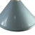 Late 20th Century Mid-Century Modern Scandinavian Pendant Light in Baby Blue Enameld Steel, 1970s For Sale - Image 5 of 6