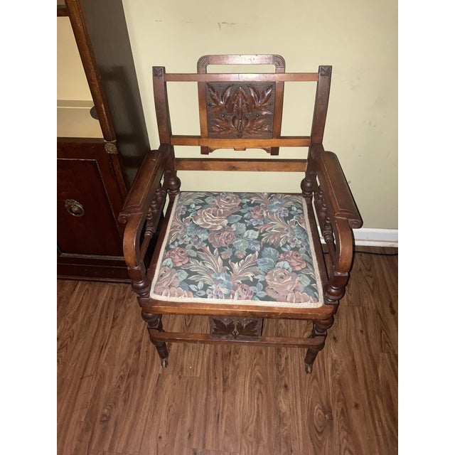 Mid 19th Century Eastlake Parlor Chair For Sale In Atlanta - Image 6 of 8