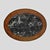 Antique French Louis XVI-style marquetry and ormolu-mounted occasional table, featuring floral inlay veneer, a brass-...