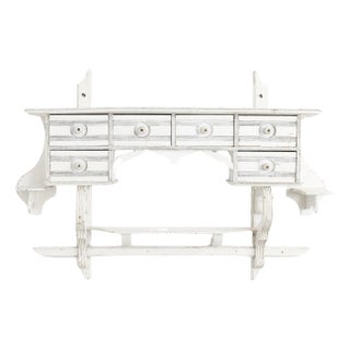 1910s Belgian Kitchen Wall Shelf For Sale