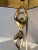 1970s Brass Table Lamp Representing a Dancer For Sale - Image 11 of 12