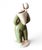 Mid Century Modern Ceramic Hedi Schoop Male Figurine, c1950s. Great condition. Measures 10.5" H