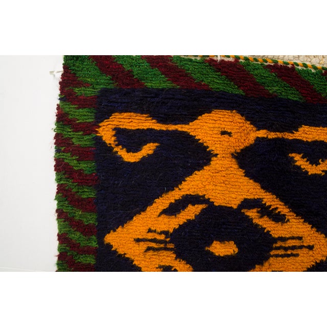 Textile Vintage Anatolian Wool Rug For Sale - Image 7 of 10