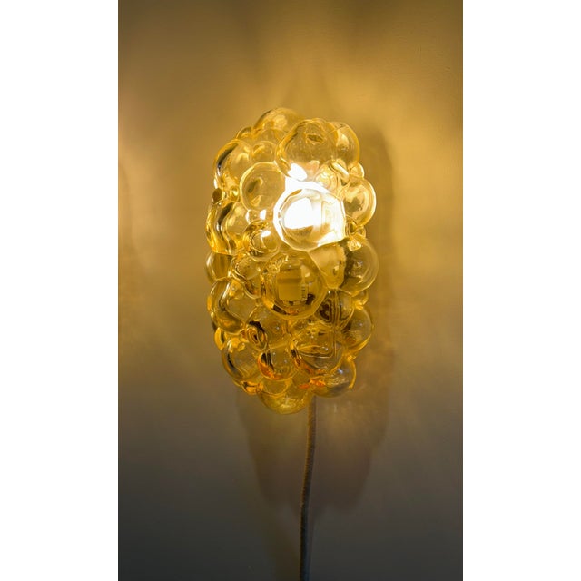 Bubble Wall Lights attributed to Helena Tynell, 1960s, Set of 2 For Sale - Image 9 of 10