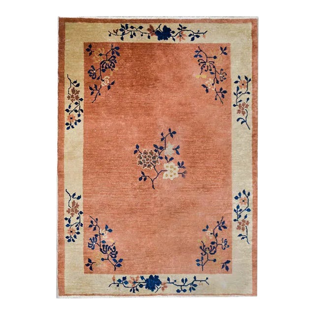 Early 20th Century Chinese Mandarin Rug For Sale