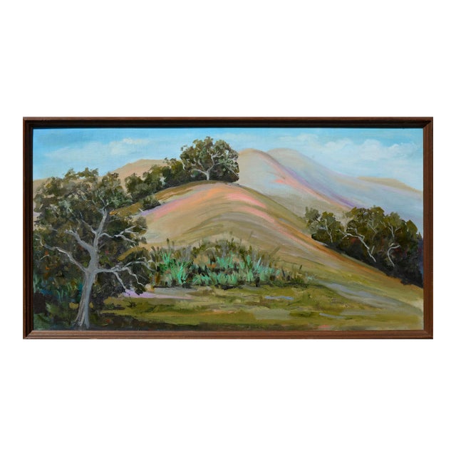Big Sur Rolling Hills Landscape by Kathleen Murray For Sale