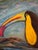 Large Vibrant Tropical Toucan Painting, Signed Mampel For Sale In Seattle - Image 6 of 10