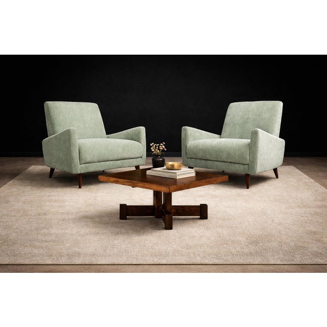 Wood Brazilian Modern Square Coffee Table in Rosewood, Tora, 1960s For Sale - Image 7 of 11