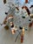 Copper Vintage Signed Curtis Jeré Mixed Metal Abstract Wall Sculpture Artisan House Large For Sale - Image 8 of 18