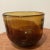 Contemporary Late 20th Century Modern Art Glass Amber Color Vase For Sale - Image 3 of 13