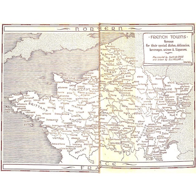 1930s "What to Eat and Drink in France" 1931 De Croze, Austin For Sale - Image 5 of 12