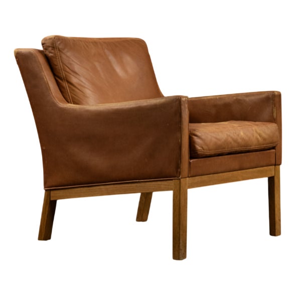 Vintage Danish Model 39 Easy Chair by Kai Lyngfeldt Larsen for Søren Willadsen, 1960s For Sale