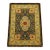 Vintage Indian Jeweled Hand Embroidered Floral Wall Tapestry Textile 72” X 50” For Sale