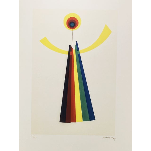 Man Ray Limited Edition Lithograph. Author's signature in Pencil. Limited series lithograph. Number 88 of 150 (the Numbers...