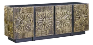 Adrian Pearsall for Craft Associates Mid Century Goop Brutalist Credenza