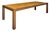 1970s Parsons Extension Dining Table in Oak and Amboyna Burl by John Richardson For Sale