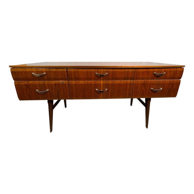 Mid-Century Tola Wood Sideboard by Alphons Loebenstein for Meredew, 1960s For Sale