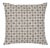 Schumacher X Celerie Kemble Mottley Grid 18" Pillow in Wren For Sale