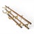 A remarkable late 19th to early 20th-century European bistro-style accordion coat and hat rack. This highly functional...