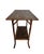 19th C Aesthetic Movement Burnt Bamboo Side Table For Sale - Image 9 of 10